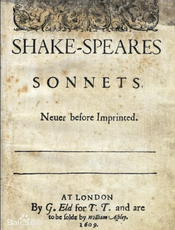 1609  A LOVER'S COMPLAINT